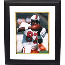 Herman Moore Unsigned Virginia Cavaliers 8X10 Photo Custom Framed