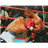 Image 1 : Mike Tyson Signed Boxing Ear Bite Vs Evander Holyfield 16X20 Photo
