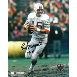 Earl Morrall Signed Miami Dolphins 8X10 Photo 17-0