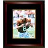 Image 1 : Chris Simms Signed Texas Longhorns 8X10 Photo Custom Framed- PSA Hologram (Orange Jersey Passing)