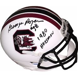 George Rogers Signed South Carolina Gamecocks Schutt Authentic Mini Helmet #38 1980 Heisman