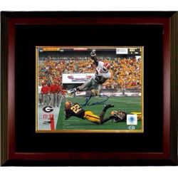 Knowshon Moreno Signed Georgia Bulldogs 8X10 Photo Custom Framed