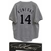 Image 1 : Paul Konerko Signed Grey Custom Baseball Jersey