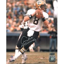 Archie Manning Signed New Orleans Saints 8X10 Photo (Silver Signature)- Steiner Hologram