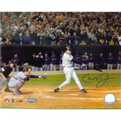 Cal Ripken, Jr. Signed Baltimore Orioles 8X10 Photo (Last At Bat)