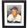 Image 1 : Johnny Podres Signed Los Angeles Dodgers 8X10 Photo Custom Framed (Deceased)