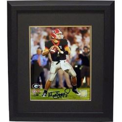 Matthew Stafford Signed Georgia Bulldogs 8X10 Photo Custom Framed- Stafford Hologram