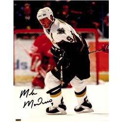 Mike Modano Signed Dallas Stars Action 8X10 Photo