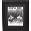 Image 1 : Texas Longhorns Heisman Trophy Winners Signed 16X20 B&W Photo Custom Framed Hook Em Horns W/ Campbel