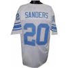 Image 1 : Barry Sanders Detroit Lions Unsigned White TB Prostyle Jersey L