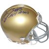 Image 1 : Chris Zorich Signed Notre Dame Fighting Irish Mini Helmet 2X All American