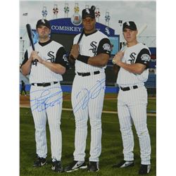 Frank Thomas & Paul Konerko Signed Chicago White Sox 16X20 Photo W/Magglio Ordonez