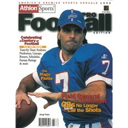 Doug Flutie Unsigned Buffalo Bills Athlon Sports 1999 NFL Pro Football Preview Magazine