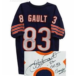 Willie Gault Signed Chicago Bears Navy Prostyle Jersey SBXX Champs (1985 Bears)