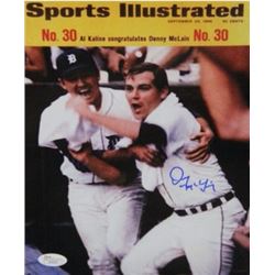 Denny Mclain Signed Detroit Tigers 8X10 Sports Illustrated Cover Photo- JSA Hologram