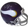 Image 1 : Carl Eller Signed Minnesota Vikings TB Replica Mini Helmet HOF 04