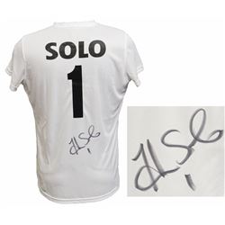 Hope Solo Signed Nike White Dry Fit Soccer Jersey W/Name & Number