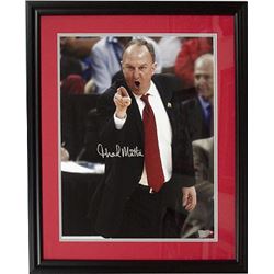 Thad Matta Signed Ohio State Buckeyes Coaching 16X20 Photo Custom Framed