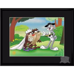 Taz And She-Devil's Wedding 11X14 Lithograph