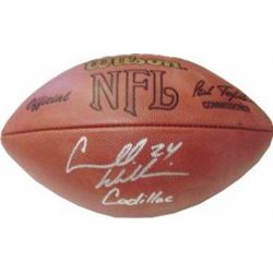 Carnell Williams Signed Official NFL Tagliabue Football "Cadillac" (Tampa Bay Buccaneers)