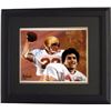 Image 1 : Doug Flutie Signed Boston College 11X14 Photo Dual Sig Heisman Custom Framed