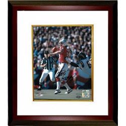 Steve Grogan Signed New England Patriots 8X10 Photo Custom Framed