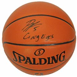 Bobby Portis Signed Spalding NBA Game Series Replica Basketball W/Crazy Eyes
