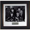 Image 1 : Paul Mccartney Unsigned The Beatles Vintage B&W 11X14 Photo Leather Framed (Music/Entertainment)