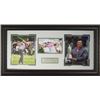 Image 1 : Rory Mcilroy Unsigned 17X35 3 Photo Leather Framed 2014 British Open