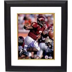 Michael Vick Signed Virginia Tech Hokies 8X10 Photo Custom Framed- Vick Hologram
