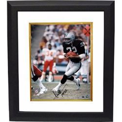 Marcus Allen Signed Raiders 16X20 Photo HOF 03 Custom Framed