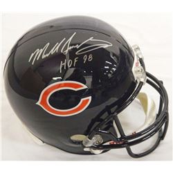 Mike Singletary Signed (Full Name Sig) Chicago Bears Riddell F/S Replica Helmet W/HOF'98
