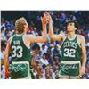 Image 1 : Larry Bird & Kevin Mchale Dual Signed Boston Celtics 16X20 Photo