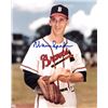 Image 1 : Warren Spahn Signed Boston Braves 8X10 Photo (Deceased-Close Up)