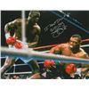 Image 1 : James Buster Douglas Signed Boxing Knocking Down Mike Tyson 16X20 Photo W/I Beat Iron Mike 2-10-90