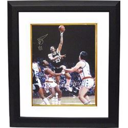 Artis Gilmore Signed San Antonio Spurs 16X20 Photo Custom Framed HOF 2011 Vs Bullets