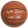 Image 1 : Clyde Drexler Signed Spalding NBA Indoor/Outdoor Basketball W/HOF'04