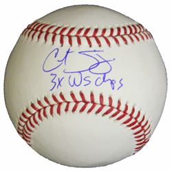 Curt Schilling Signed Rawlings Official MLB Baseball W/3X WS Champs