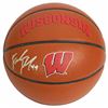Image 1 : Frank Kaminsky Signed Wisconsin Badgers Rawlings Logo Basketball