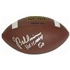 Image 1 : Joe Bellino Signed Wilson NCAA Full Size Football W/Heisman 60