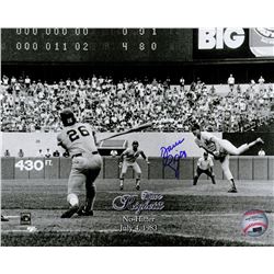 Dave Righetti Signed New York Yankees B&W No Hitter Celebration 8X10 Photo