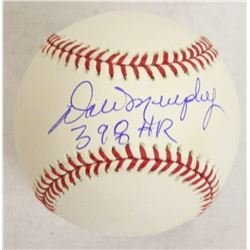 Dale Murphy Signed Rawlings Official MLB Baseball W/398 HR