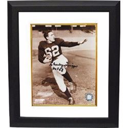 Charley Trippi Signed Cardinals 8X10 Photo Custom Framed HOF 68