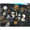 Image 1 : Ray Lewis Signed Baltimore Ravens 16X20 Photo With Terrell Suggs