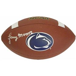 Lenny Moore Signed Penn State Wilson Logo Football