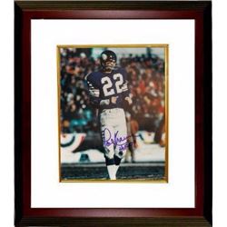 Paul Krause Signed Minnesota Vikings 8X10 Photo Custom Framed HOF 98