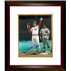 Image 1 : Pete Rose Signed Cincinnati Reds 8X10 Photo (4192 Record Breaker) Custom Framed- PSA Hologram