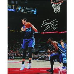 Frank Kaminsky Signed Charlotte Hornets Rebound Action 16X20 Photo