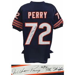 William Perry Signed Navy Custom Throwback Jersey W/The Fridge