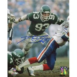 Marty Lyons Signed New York Jets 8X10 Photo (New York Sack Exchange)